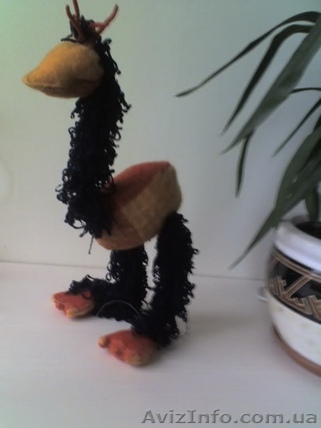 Игрушка марионетка Страусенок ручной, 55 см - <ro>Изображение</ro><ru>Изображение</ru> #1, <ru>Объявление</ru> #133763