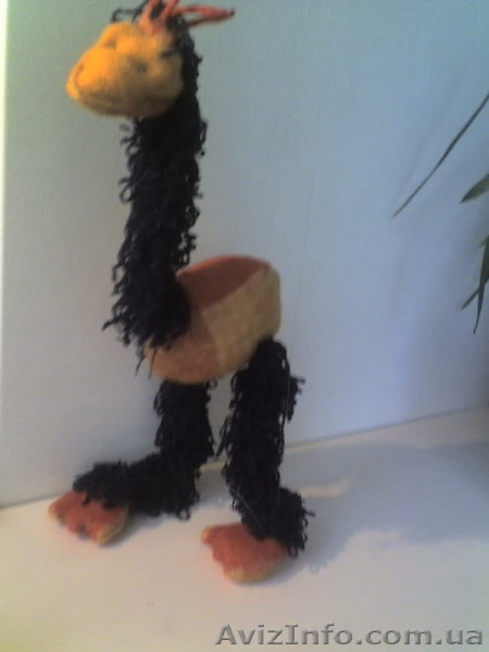 Игрушка марионетка Страусенок ручной, 55 см - <ro>Изображение</ro><ru>Изображение</ru> #2, <ru>Объявление</ru> #133763