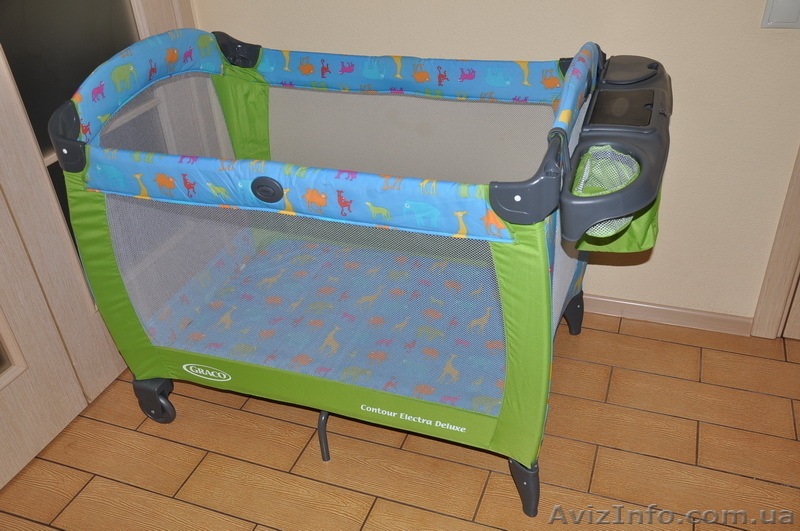 Продам Кроватку-манеж Graco Contour Electra Deluxe Gustav - <ro>Изображение</ro><ru>Изображение</ru> #3, <ru>Объявление</ru> #133330