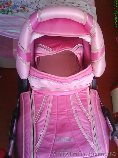 Коляска-трансформер Adamex Nano  ЭКСКЛЮЗИВ!!!! - <ro>Изображение</ro><ru>Изображение</ru> #4, <ru>Объявление</ru> #130579