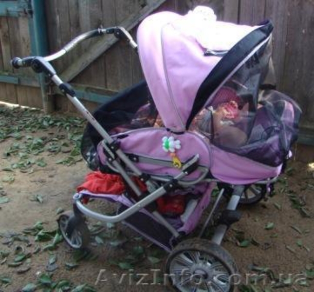 продам коляску для двойни бу - <ro>Изображение</ro><ru>Изображение</ru> #3, <ru>Объявление</ru> #128908