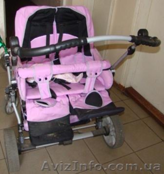 продам коляску для двойни бу - <ro>Изображение</ro><ru>Изображение</ru> #5, <ru>Объявление</ru> #128908