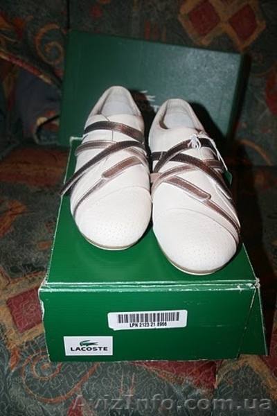кроссовки Lacoste 38 р. - <ro>Изображение</ro><ru>Изображение</ru> #4, <ru>Объявление</ru> #121106