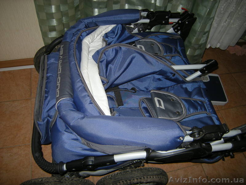 Коляска для двойни  - <ro>Изображение</ro><ru>Изображение</ru> #1, <ru>Объявление</ru> #155926