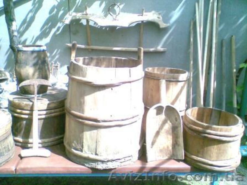 Старинные деревянные кадушки и бочечки  - <ro>Изображение</ro><ru>Изображение</ru> #5, <ru>Объявление</ru> #141933