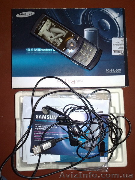 Продам Samsung U600 - <ro>Изображение</ro><ru>Изображение</ru> #1, <ru>Объявление</ru> #159697