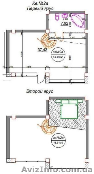 2-х ярусная квартира 15 мин от Академгородка - <ro>Изображение</ro><ru>Изображение</ru> #2, <ru>Объявление</ru> #169604