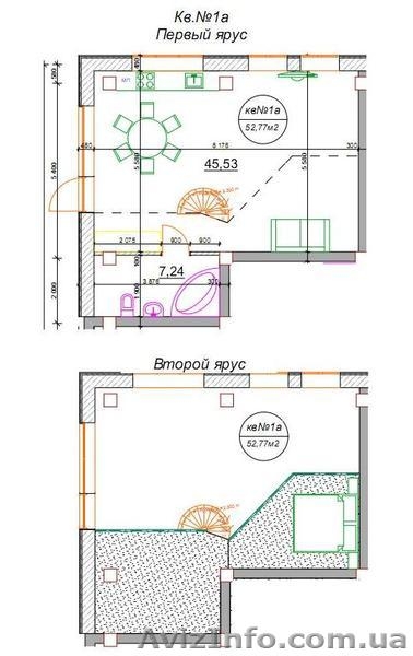 2-х ярусная квартира 15 мин от Академгородка - <ro>Изображение</ro><ru>Изображение</ru> #3, <ru>Объявление</ru> #169604