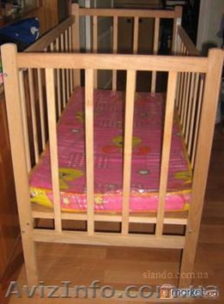 детская кроватка из ольхи, бука, ясеня - <ro>Изображение</ro><ru>Изображение</ru> #2, <ru>Объявление</ru> #174061