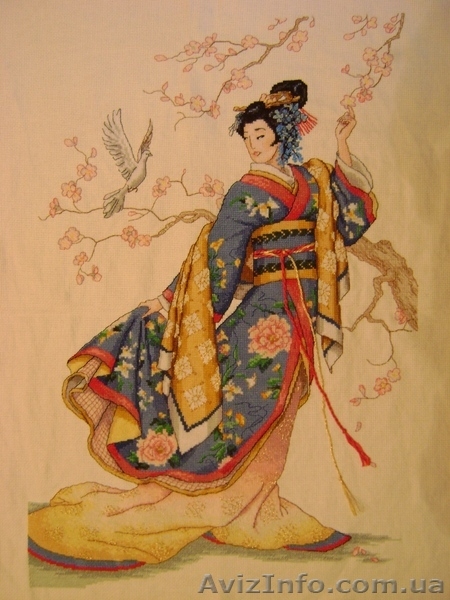 Вышитая картина "Восточная элегантность" - <ro>Изображение</ro><ru>Изображение</ru> #1, <ru>Объявление</ru> #162647