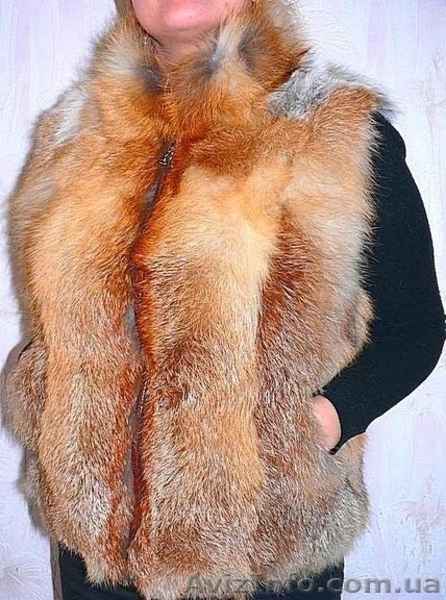 Дешево - Меховые Жилетки из меха натуральной лисы - <ro>Изображение</ro><ru>Изображение</ru> #8, <ru>Объявление</ru> #174276