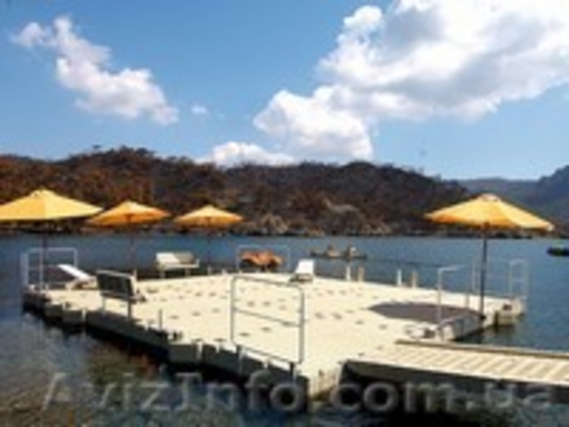 Пластиковые понтоны, причалы для водных мотоциклов, плавучие пляжи - <ro>Изображение</ro><ru>Изображение</ru> #1, <ru>Объявление</ru> #214842