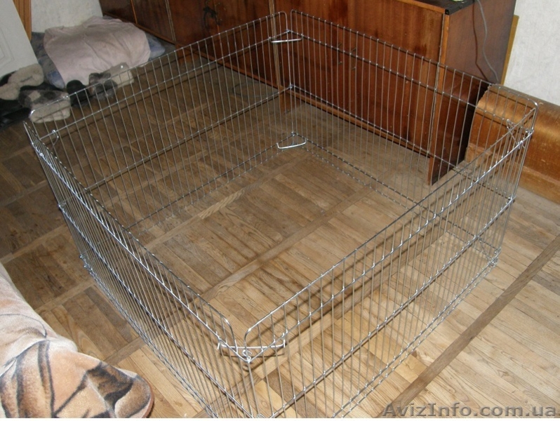 Вольер для щенков, котят, грызунов или мелких пород собак 100х100хh60 - <ro>Изображение</ro><ru>Изображение</ru> #2, <ru>Объявление</ru> #224762