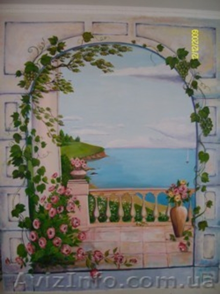 Декоративная роспись стен и потолков - <ro>Изображение</ro><ru>Изображение</ru> #5, <ru>Объявление</ru> #223094