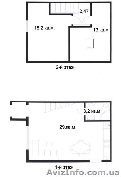 часть дома  под Киевом  - <ro>Изображение</ro><ru>Изображение</ru> #1, <ru>Объявление</ru> #220159