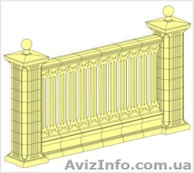 Межколонные секции, забор - <ro>Изображение</ro><ru>Изображение</ru> #2, <ru>Объявление</ru> #232811