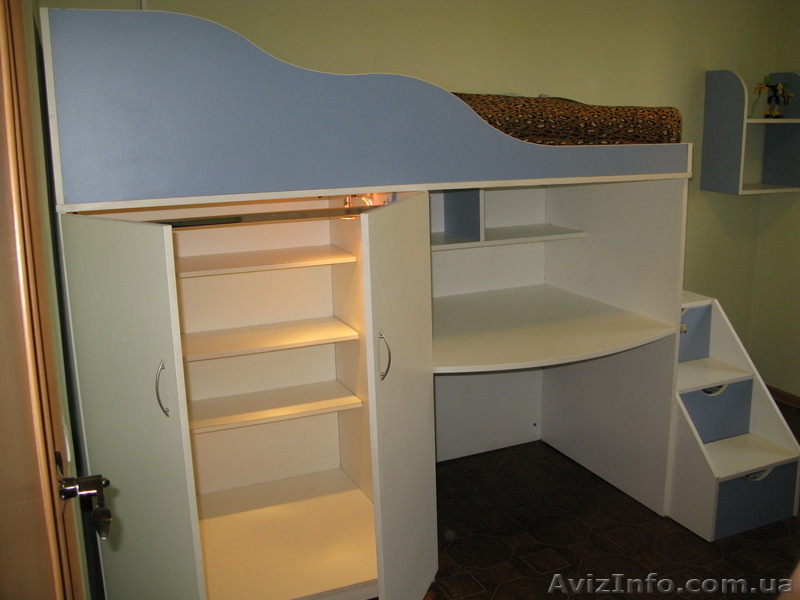 детская мебель кровать-чердак - <ro>Изображение</ro><ru>Изображение</ru> #1, <ru>Объявление</ru> #245662