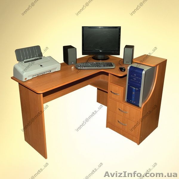 Многофункциональные компьютерные столы от 330 грн.Стол «Юнона 120» 1200*600*750- - <ro>Изображение</ro><ru>Изображение</ru> #8, <ru>Объявление</ru> #223143