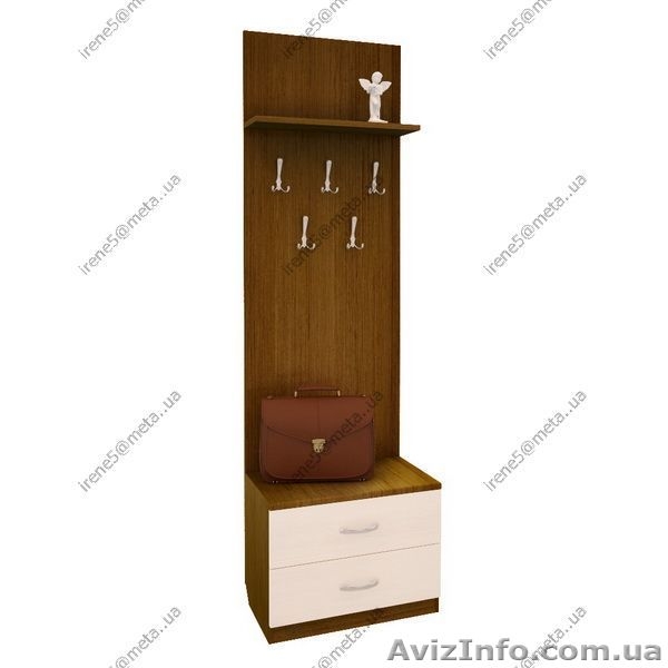  Прихожие економ от 1050 грн. Прихожие стандарт от 720 грн.Фасади ДСП. Комплекту - <ro>Изображение</ro><ru>Изображение</ru> #4, <ru>Объявление</ru> #223128