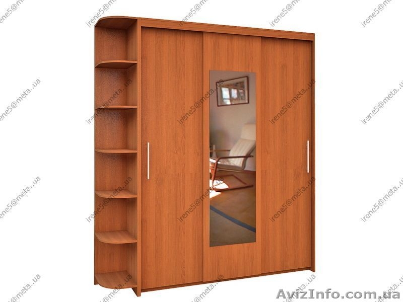 Шафы-купэ стандарт с раздвижной системой SOLO  то 1050 грн.,Шкафы с раздвижной с - <ro>Изображение</ro><ru>Изображение</ru> #3, <ru>Объявление</ru> #223134