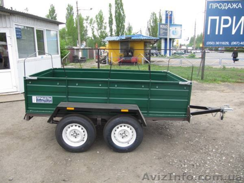 Прицеп двухосный для легковых авто  ПГМФ-8304-2,5 грузовой - <ro>Изображение</ro><ru>Изображение</ru> #4, <ru>Объявление</ru> #272338