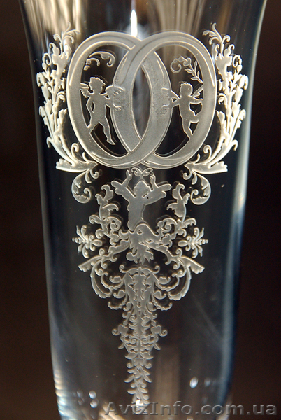 Гравировка свадебных бокалов, бутылк шампанского  - <ro>Изображение</ro><ru>Изображение</ru> #1, <ru>Объявление</ru> #265508