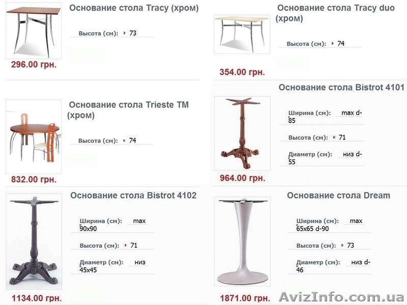 Высокие основания, подстолья барных столов купить, высокие барные столы Киев - <ro>Изображение</ro><ru>Изображение</ru> #7, <ru>Объявление</ru> #307364