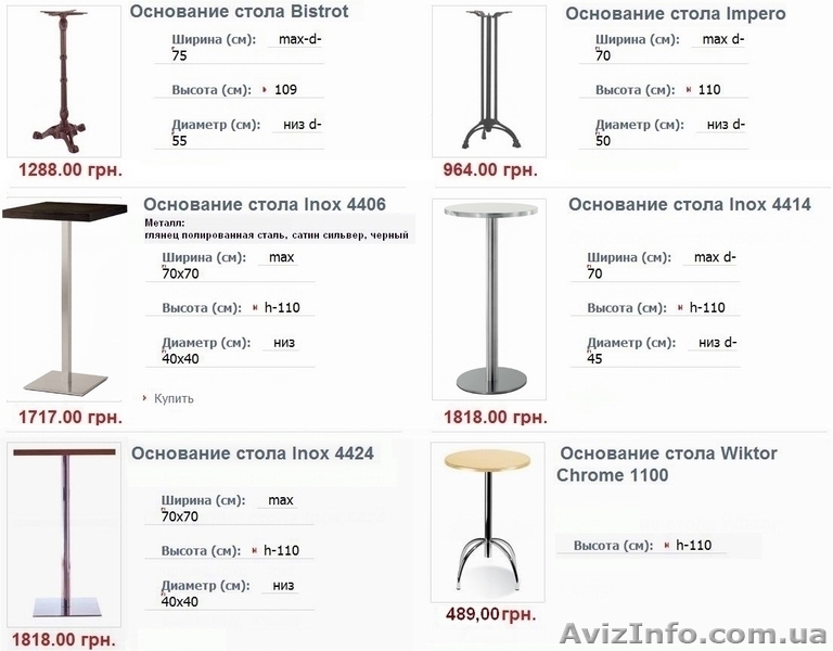Высокие основания и столешницы барных столов купить Киеве, барные столы Киев - <ro>Изображение</ro><ru>Изображение</ru> #1, <ru>Объявление</ru> #307358