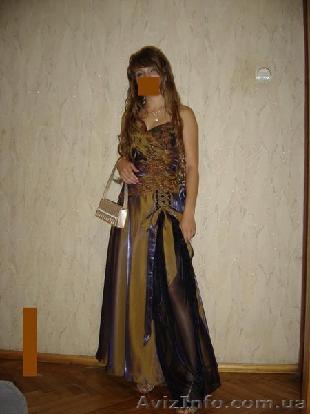 оригинальное, дизайнерское  выпускное (вечернее) платье. Разм.42-44 - <ro>Изображение</ro><ru>Изображение</ru> #2, <ru>Объявление</ru> #301314