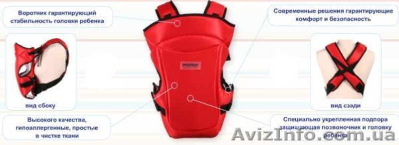 Кенгуру рюкзак для переноски детей №14 standart Womar  - <ro>Изображение</ro><ru>Изображение</ru> #3, <ru>Объявление</ru> #315379
