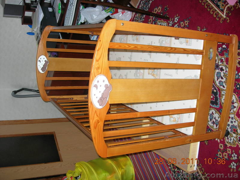 Детскую кроватку  и матрас - <ro>Изображение</ro><ru>Изображение</ru> #1, <ru>Объявление</ru> #310894