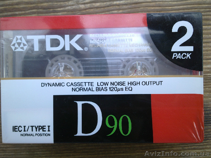 Аудио кассета.90 мин.TDK.JVC.MAXELL.FUJI.YOKO. - <ro>Изображение</ro><ru>Изображение</ru> #4, <ru>Объявление</ru> #336032