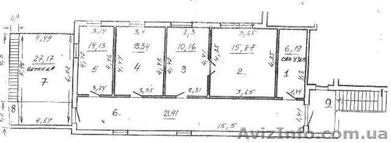 Офис в бизнес-центре 130 м2,250 м2 (делю) - 12 кабинетов с мебелью - <ro>Изображение</ro><ru>Изображение</ru> #6, <ru>Объявление</ru> #333455