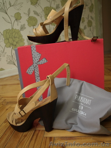 Босоножки BRASKA POUSTOVIT 38р - <ro>Изображение</ro><ru>Изображение</ru> #2, <ru>Объявление</ru> #322054