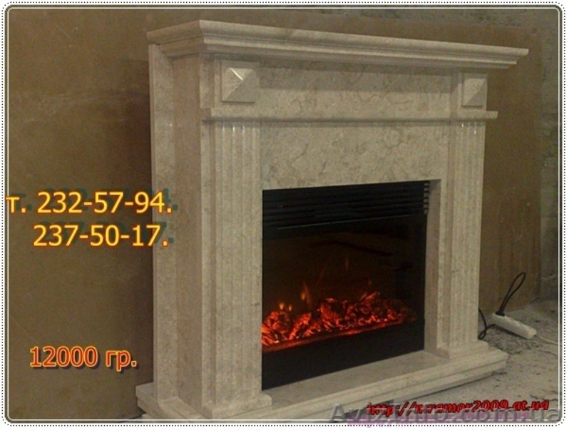 Камин из мрамора + электротопка за 6000 гр. это реально. - <ro>Изображение</ro><ru>Изображение</ru> #5, <ru>Объявление</ru> #109971