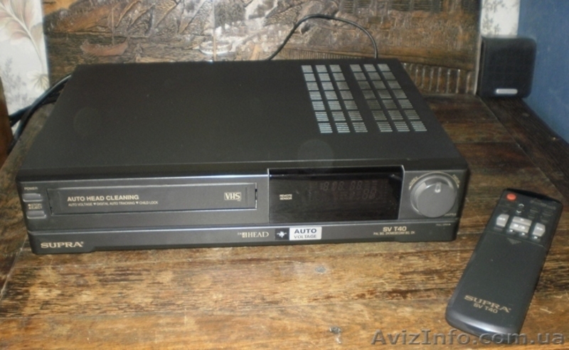 Видеомагнитофон Supra SV T40: 4 головки - <ro>Изображение</ro><ru>Изображение</ru> #1, <ru>Объявление</ru> #367877