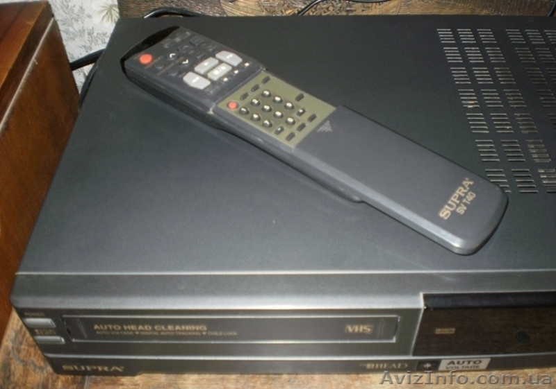 Видеомагнитофон Supra SV T40: 4 головки - <ro>Изображение</ro><ru>Изображение</ru> #2, <ru>Объявление</ru> #367877