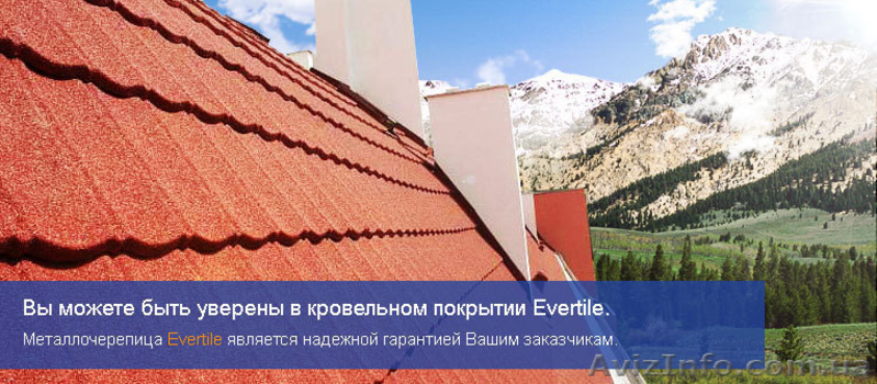 Композитная металлочерепица EVERTILE - <ro>Изображение</ro><ru>Изображение</ru> #3, <ru>Объявление</ru> #377582