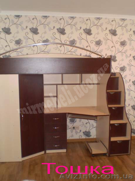 Кровать-чердак на заказ - <ro>Изображение</ro><ru>Изображение</ru> #5, <ru>Объявление</ru> #387305