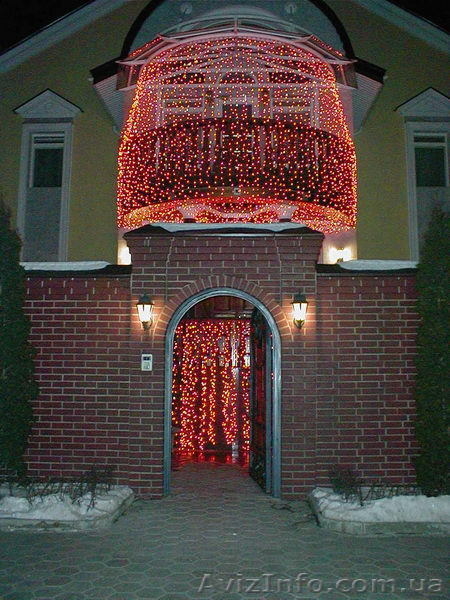 купить гирлянду праздничную,новогоднюю,оформление фасада гирляндами - <ro>Изображение</ro><ru>Изображение</ru> #3, <ru>Объявление</ru> #416459