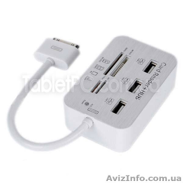 Переходник ComboKit, HDMI, HUB, SD + USB для IPad, IPhone, Ipod - <ro>Изображение</ro><ru>Изображение</ru> #4, <ru>Объявление</ru> #301472