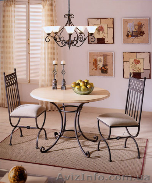 Кованая мебель для кухни - <ro>Изображение</ro><ru>Изображение</ru> #1, <ru>Объявление</ru> #408227