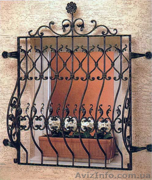 Кованые решетки, оконные решетки - <ro>Изображение</ro><ru>Изображение</ru> #1, <ru>Объявление</ru> #408236