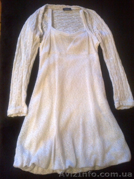 Платье вязаное б/у Bernardi италия100% - <ro>Изображение</ro><ru>Изображение</ru> #1, <ru>Объявление</ru> #441091