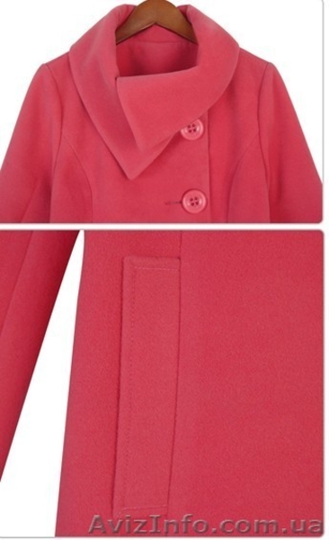 Малиновое пальто (в наличии) - <ro>Изображение</ro><ru>Изображение</ru> #3, <ru>Объявление</ru> #450608
