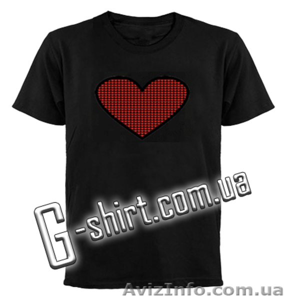 Футболка с активным эквалайзером G-Shirt - <ro>Изображение</ro><ru>Изображение</ru> #2, <ru>Объявление</ru> #441437