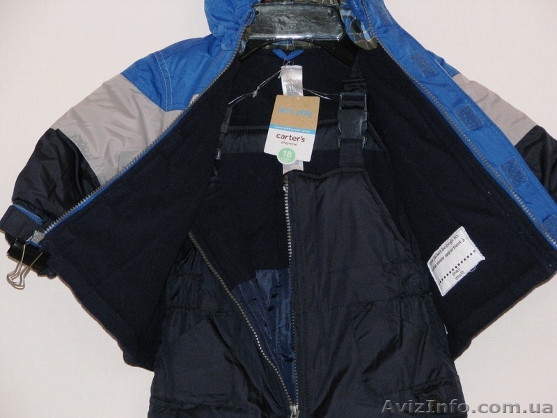 Зимние комбинезоны из Канады ТМ Carters США для девочек и мальчиков - <ro>Изображение</ro><ru>Изображение</ru> #2, <ru>Объявление</ru> #442344