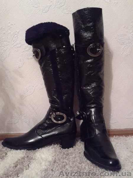 Сапоги зимние кожанные на меху натуральном 43 размер - <ro>Изображение</ro><ru>Изображение</ru> #3, <ru>Объявление</ru> #481193