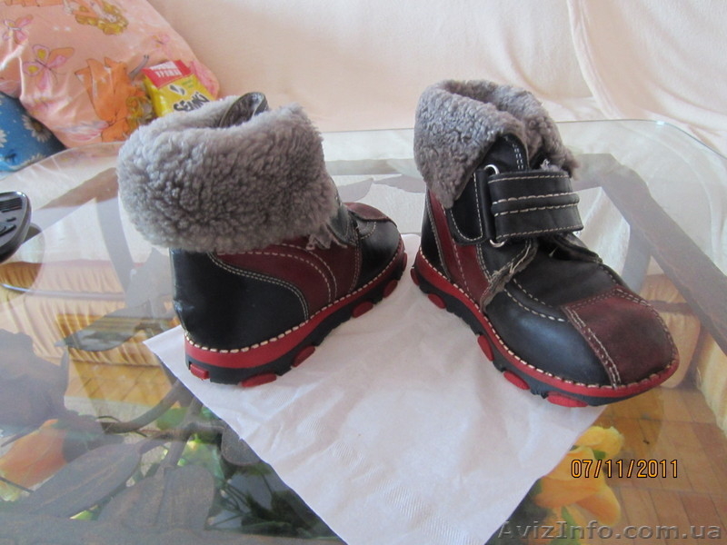 Сапоги зима кожа натуральный мех - <ro>Изображение</ro><ru>Изображение</ru> #3, <ru>Объявление</ru> #471317