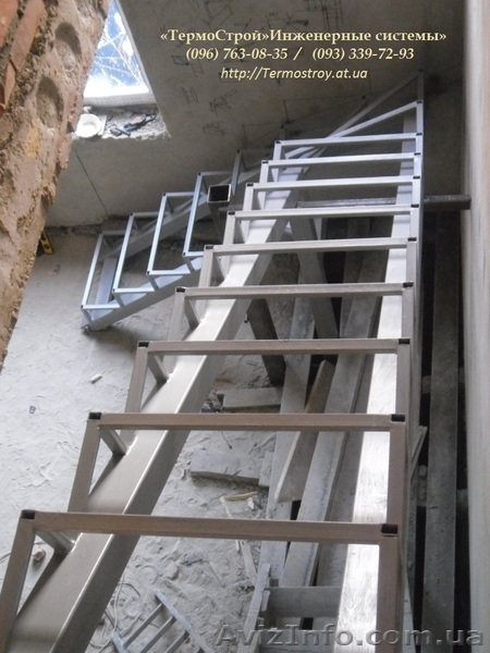 Монтаж  металлоконструкций.Лестницы. Заборы,балконы, ограждения, навесы.Киев. - <ro>Изображение</ro><ru>Изображение</ru> #2, <ru>Объявление</ru> #472552